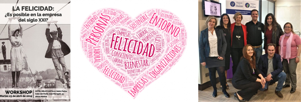 Cartel workshop, nube de palabras, equipo de la Asociación AECS